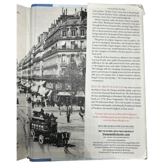 The Greater Journey: Americans in Paris Hardcover History Bestseller - Picture 8 of 11